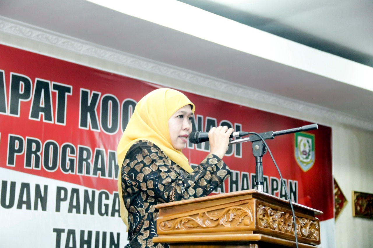 Mensos saat memberikan kata sambutan