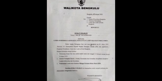 Pemkot bengkulu