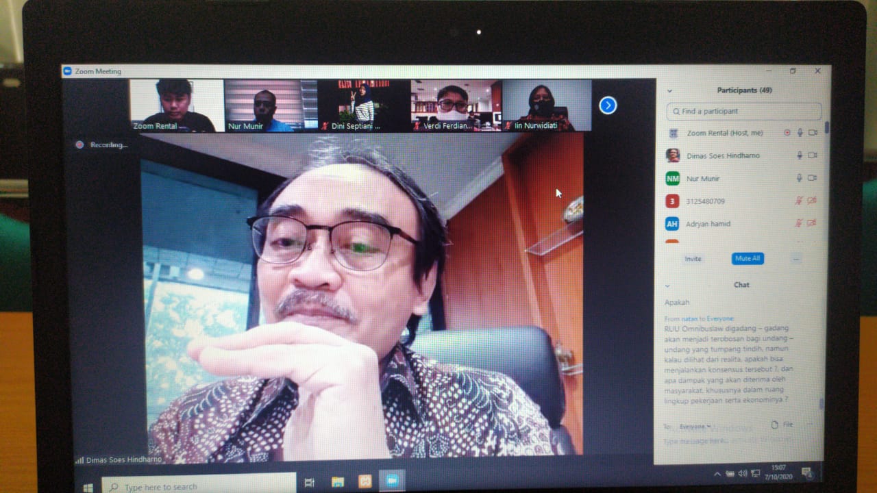 Kabiro Humas Kemenaker RI R. Soes Hindharno SH MH