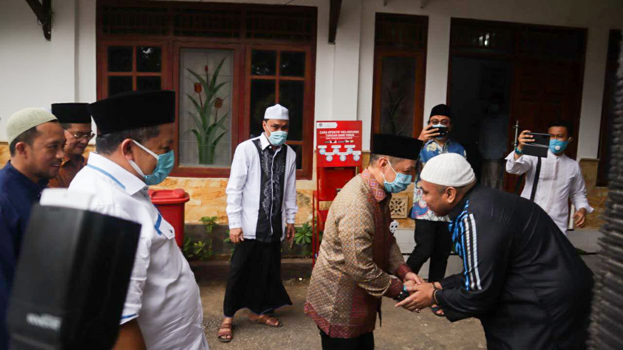 Anis Matta dan Fahri Hamzah saat Silaturahmi