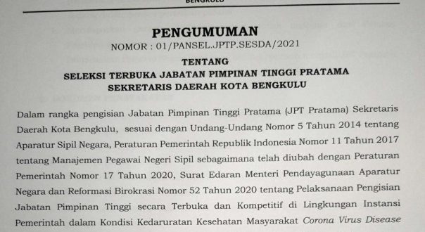 Pemkot bengkulu
