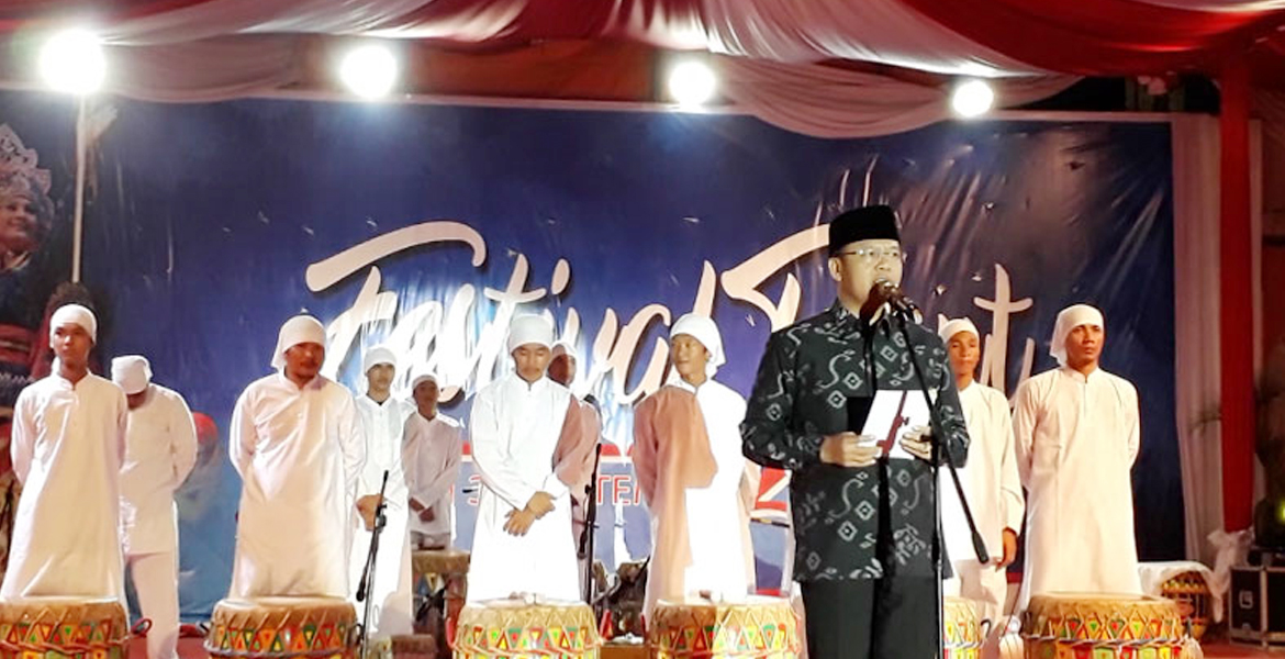 Sambutan Plt Gubernur Bengkulu Rohidin Mersyah