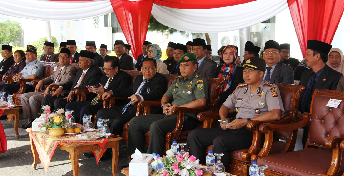 Jajaran Forkopimda Provinsi Bengkulu Mengikuti Upacara Kesaktian Pancasila
