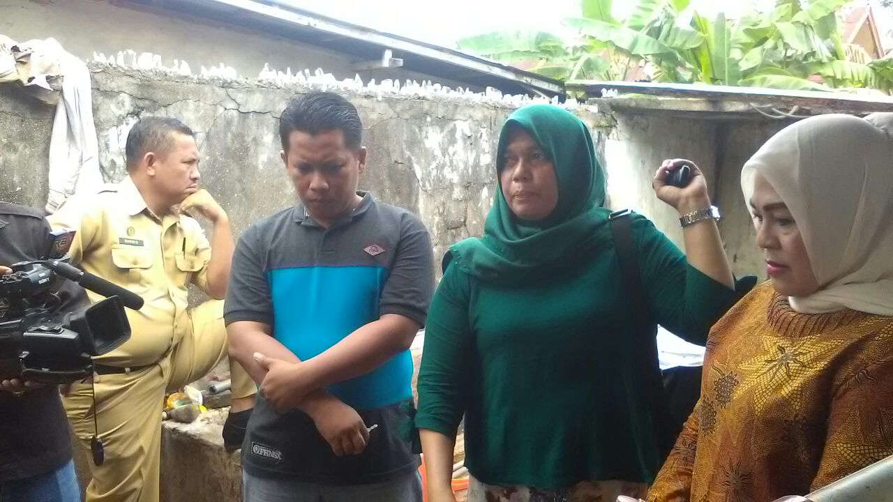 Komisi II DPRD Kota Bengkulu saat menggelar sidak 