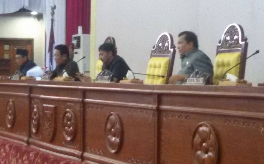Paripurna DPRD Provinsi Bengkulu