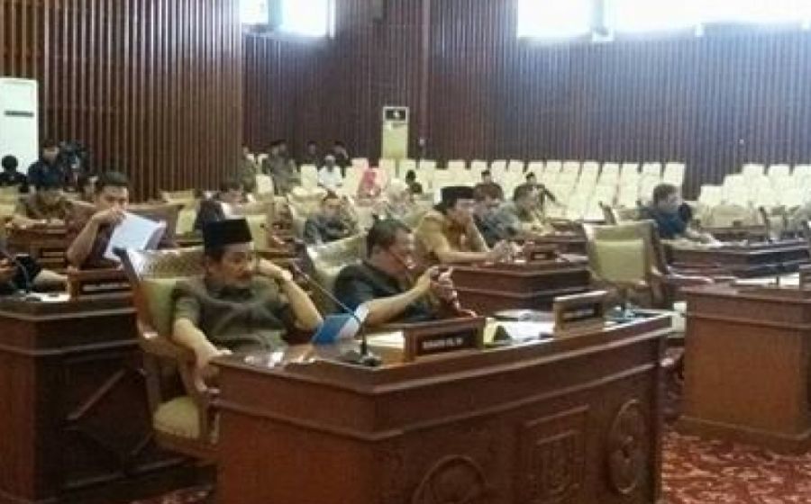 Rapat paripurna DPRD Provinsi Bengkulu