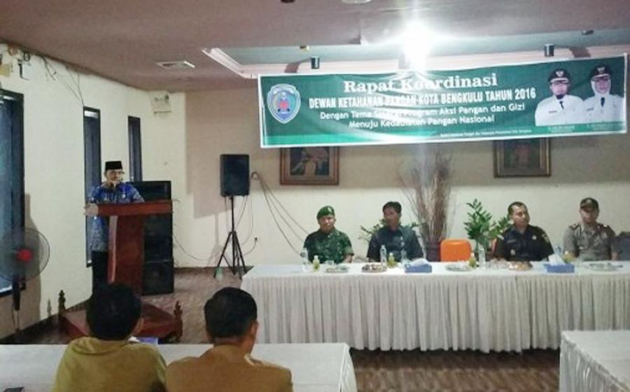 Rapat Koordinasi (Rakor) Dewan Ketahanan Pangan (DKP) tahun 2016
