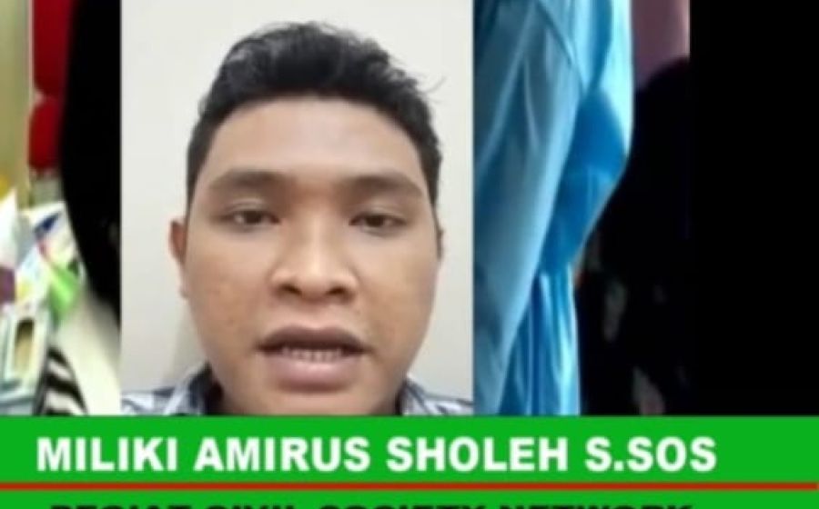 Miliki Amirus Sholeh SSos Pegiat Civil Society Network Jakarta