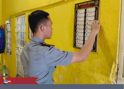 Petugas Lapas Curup Rutin Kontrol Pengawasan Area Paviliun dan Papan Sterek Warga Binaan, Ini Tujuannya
