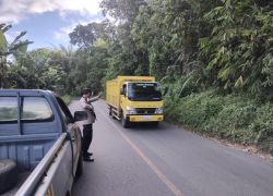 Polsek Padang Ulak Tanding Gelar Patroli di Jalur Lintas Lubuklinggau–Curup